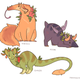 Illustration for article titled These Huggable Dragons Grow Tea Leaves on Their Backs